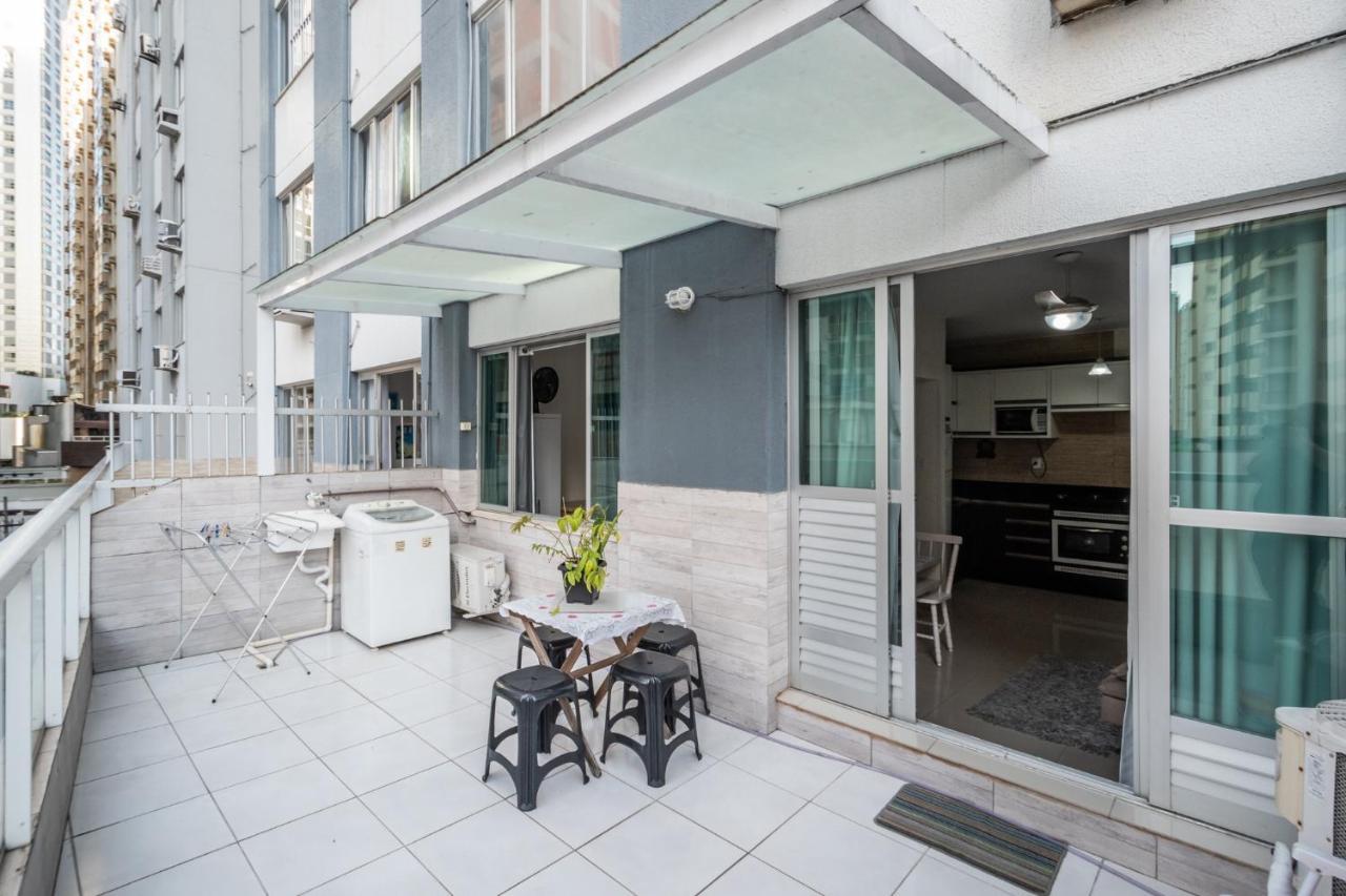 Em Frente ao Shopping Atlântico! Ampla Sacada, Garagem e Ar condicionado! Balneario Camboriu Exterior foto